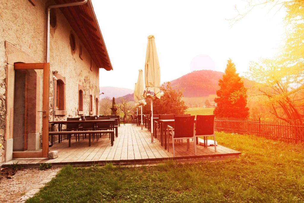 Hotel Rainhof Scheune & Naturpark Restaurant Kirchzarten Eksteriør billede